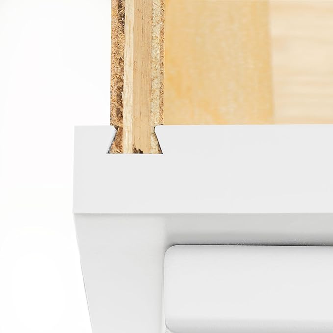 Quicklock RTA (Ready-to-Assemble) | Base Kitchen Cabinets - Shaker Style | Made in America (Pure White, 18" Wx34.5 Hx24 D Base)