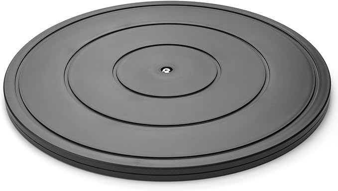16 Inch Lazy Susan Turntable Heavy Duty Rotating Swivel Stand Lazy Susan with Steel Ball Bearings for Flat Panel Monitors, Computer, TV, Speakers, Bonsai, Statue, Cabinet Organizer