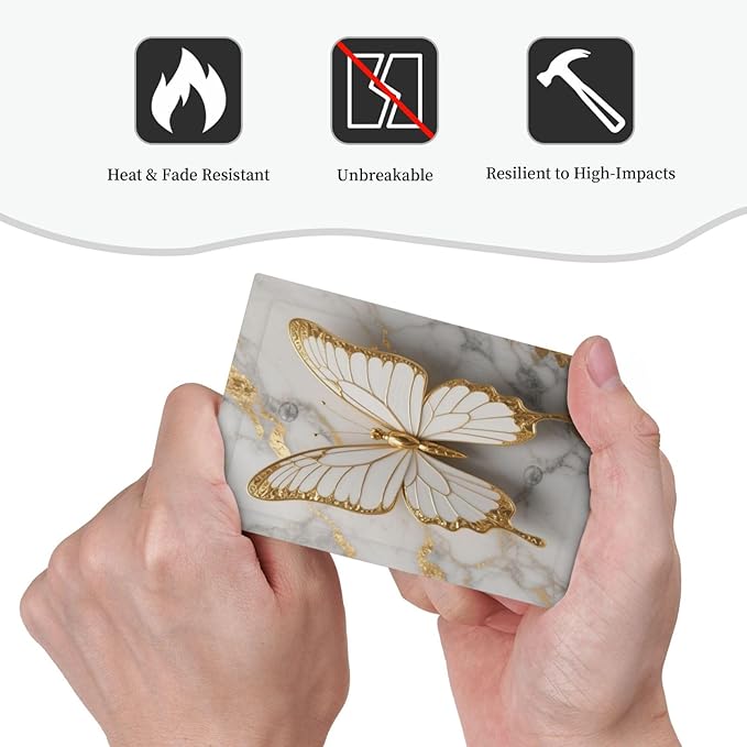 Gold Marble Shine Butterfly Abstract Modern Print Light Switch Cover Plate 1 Gang No Device Blank Electrical Wall Plates Faceplate Decorative Switch Plate for Bed Room Bathroom Decor