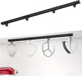 Metal Stand Mixer Attachment Holders Adjustable, Compatible with Kitchen Aid 4.5-6QT Mixers Accessories, Organize 4 Mixer Attachments for Kitchen Storage Organization Space Saver (Black)