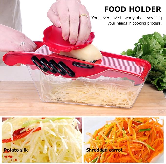 IMIKEYA 1pc Sturdy Multi-functional Finger Guard for Safe Vegetable Cutting Hand Protector for Grating and Slicing Essential Kitchen Accessory for Food Safety