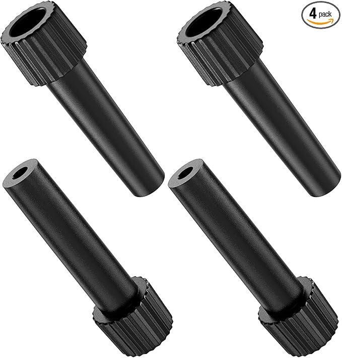 DiCUNO Lamp Switch Knob Replacement, Screw Threaded Twist On/Off Turn Switch Knobs for Table Lamps, 35mm Length, 4 Packs