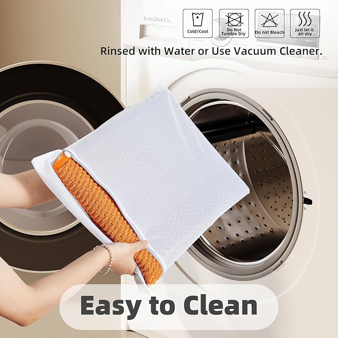 Bathroom Runner Rugs, Long Bath Mat Runner Washable Thin Quick Dry Low Pile Bathroom Runner Rugs Non Slip, Orange 16"x60"