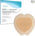 MedVance TM Silicone - Bordered Silicone Adhesive Foam Dressing Sacral Size 7"x 7" Box of 5 dressings