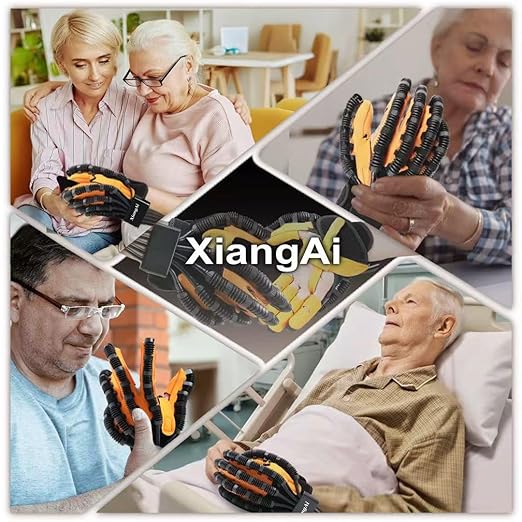 Upgraded 6th Generation Rehabilitation Robot Gloves For Hand Paralysis, Therapy Gloves For Stroke Patients, Hand Robotic Rehabilitation Device, Finger Rehab Device.
