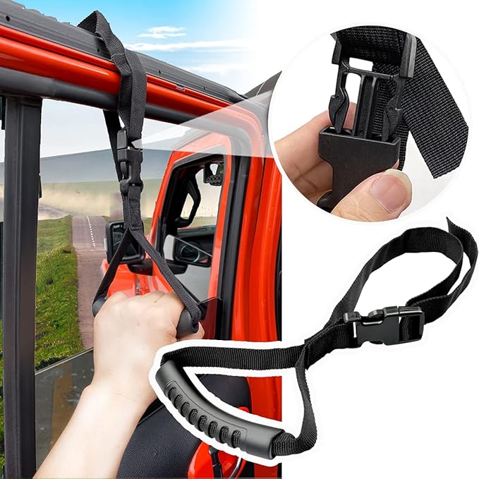 Bentolin Hand Handle Adjustable Standing Safety Black Handle Suitable for Elderly and Assistance- Disability Help (2-Pack