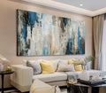 Abstract Wall Art Living Room Wall Decor Retro Abstract Canvas Prints Vintage Canvas Artwork Rustic Contemporary Wall Art Bedroom Home Office Kitchen Wall Decor Framed Ready to Hang 24" x 48"
