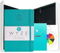Undated Daily Planner – 1-Year B5 Productivity Organizer with Two-Page Weekly Spread, Goal Setting, Habit Tracker, Weekly & Monthly Pages – Hardcover Time Management Notebook (Turquoise)