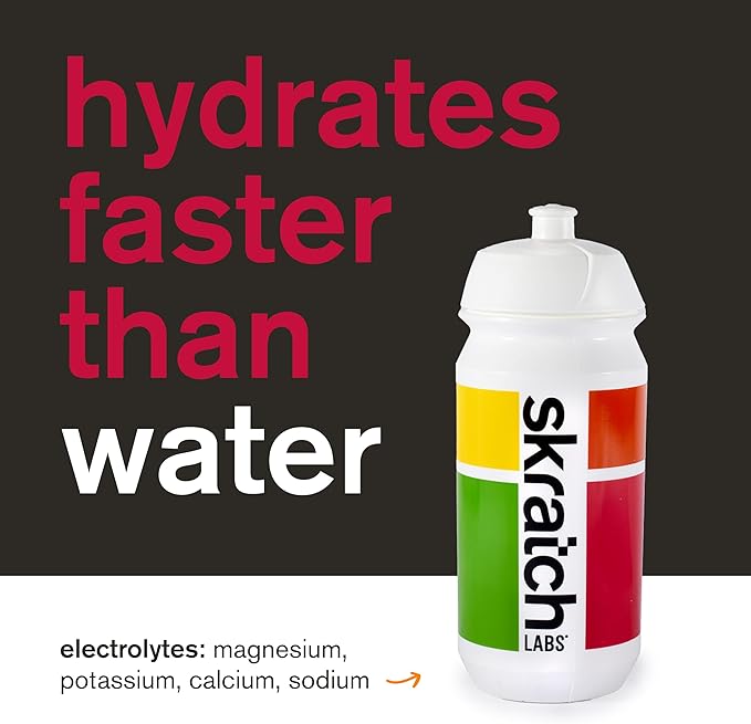 Skratch Labs Hydration Packets - Hydration Drink Mix, Fruit Punch (20ct) - Electrolyte Powder Packets Developed for Athletes and Sports Performance - Gluten Free, Vegan, Kosher