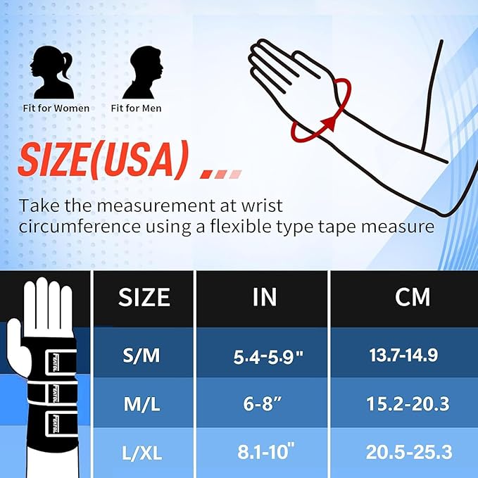FEATOL Carpal Tunnel Wrist Brace Night Support- Pain Relief Tendonitis, Sprained，Arthritis, Carpal Tunnel Syndrome -Metal Splint Stabilizer With Hand Brace -FOR Sleeping Work Women Men -Left(S/M)