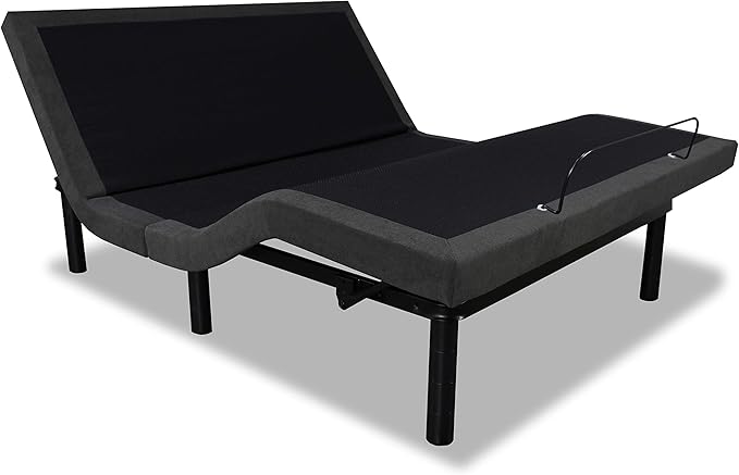 iDealBed iQ5 Luxury Hybrid Mattress and Adjustable Bed Sleep System, Pressure Relief Sleep, Zero Gravity, Anti-Snore, Custom Comfort Positions (California King, Luxury Firm (Medium Firm) + 3i Custom)