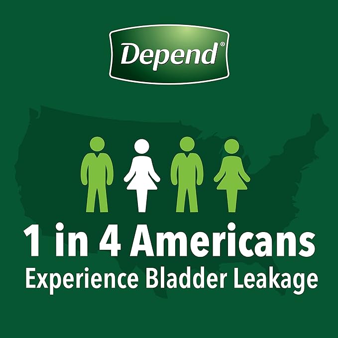 Depend FIT-Flex Incontinence Underwear for Women, Disposable, Maximum Absorbency, Small, Blush, 19 Count (Pack of 2)