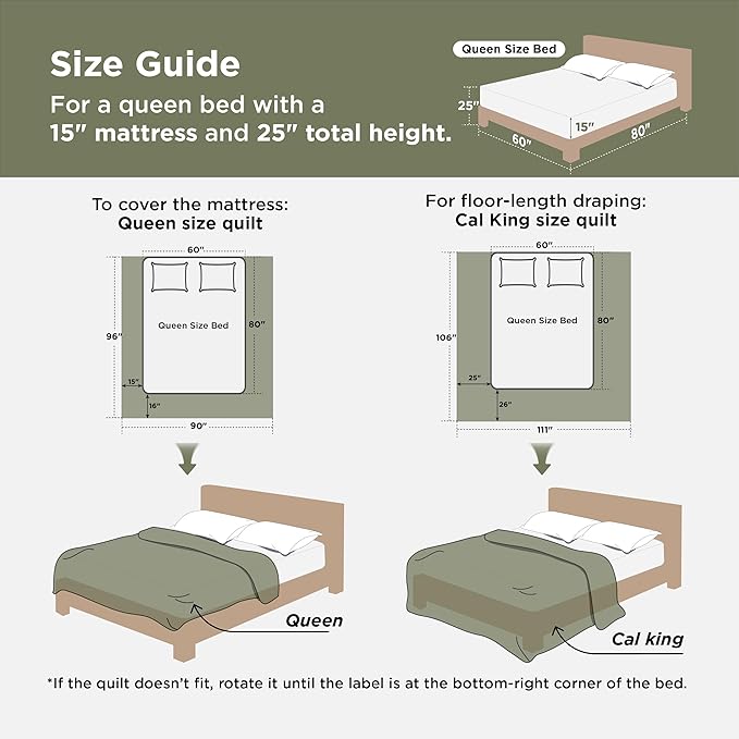 Bedsure King Size Comforter Set - 7 Pieces Reversible Forest Green Bedding, King Size Bed Set for All Seasons, Bed in a Bag with Down Alternative Comforter, Sheets, Pillowcases & Shams
