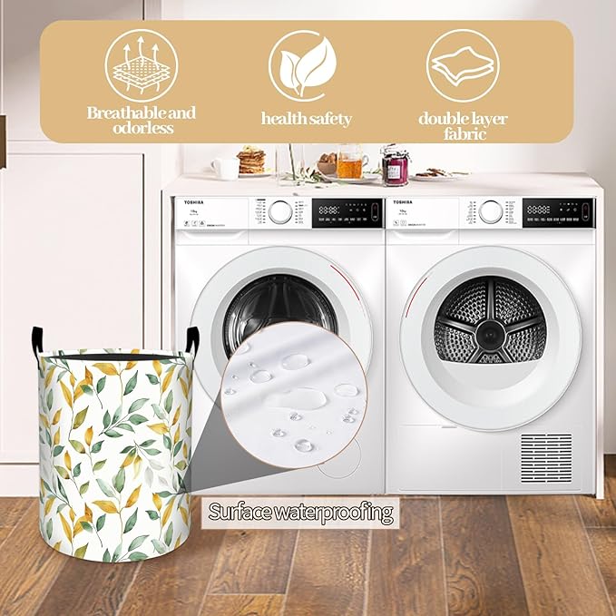 Cute Chinchilla Laundry Basket, Dorm Nursery Foldable Laundry Hamper Organizer for Bathroom Decor, Toy Clothes Storage Box for Bedroom 19.7x15.7 Inch