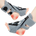 Plantar Fasciitis Night Splint-Upgrade 3 Adjustable Planter Facetious Relief Brace,Plantar Fasciitis Relief Women Men Straps,Support Relief Foot Drop Achilles Tendonitis Day Night(Gray-2PC)