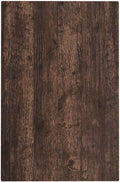 Light Switch Cover Plate Rustic Dark Brown Wood Grain 1 Gang No Device Blank Electrical Wall Plates Faceplate Decorative Switch Plate for Farmhouse Bedroom Decor