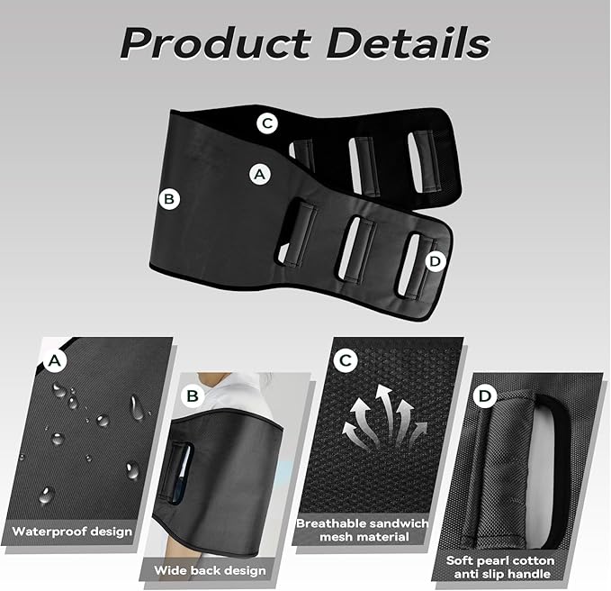 Transfer Sling Gait Belts, Padded Assist Transfer Belts, Heavy Duty Patient Lift Belt, Lifting Aid and Mobility Standing for Disabled, Injured, Seniors - Safely Move from Wheelchair and Bed