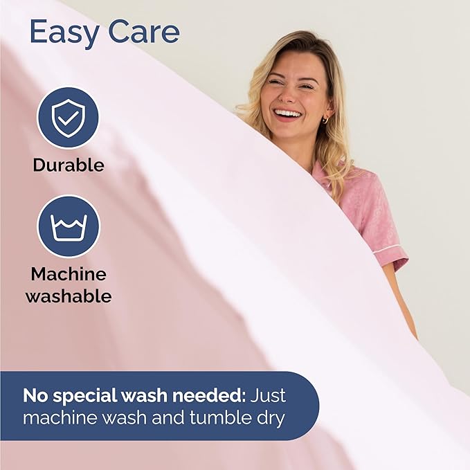 Twin 4 Piece Sheet Set - Cooling & Breathable Bed Sheets - Hotel Luxury Bed Sheets for Women, Men, Kids & Teens - Bedding w/Deep Pockets & Easy Fit - Soft & Wrinkle Free - Twin Lavender Pink Sheets