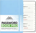 Best Password Book with Alphabetical Tabs | Small Password Book, Organizer & Notebook | Password Keeper to Keep Website Logins & Passwords Safe | Black | Small 4x5.5 | Productivity Store