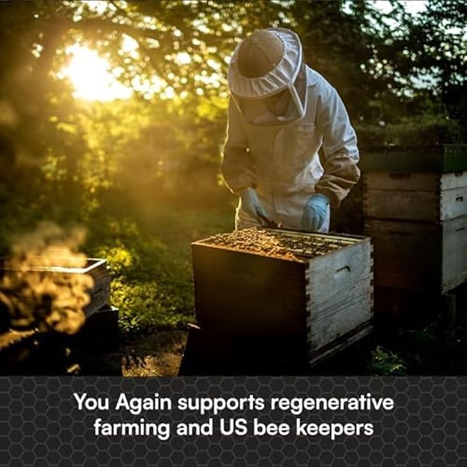 You Again Super Honey Clean Energy Gel, Himalayan Salted Cacao | Electrolyte Replenishment Running Fuel | Endurance Workouts & Cycling Gel | Paleo & Carnivore Snack | Gluten-Free | Chocolate 24-Pack