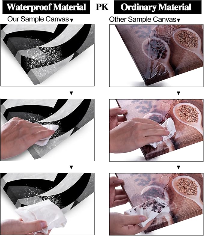 White and Black Abstract Cube Wall Art for Living Room Office Modern Pattern Grey Painting Prints Cool Canvas Artwork Over The Couch Bedroom Decor Extra Large