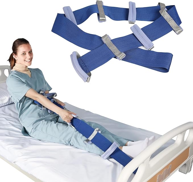 Bed Ladder Assist,Pull Up Assist Ladder with Handle,Bed Rope Ladder for Seniors,Adaptive Bed Assistance Products,Mobility & Daily Living Aids for Elderly, Postoperative,Pregnant,etc. - 1 pcs