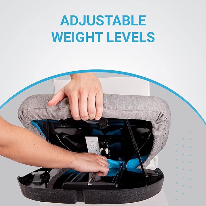 Lift Assist Cushion for Elderly, Portable Lifting Cushion Mobility Aid Non-Electric, Firm Memory Foam Support up to 340 lbs
