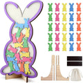 Magnetic Reward Jar, Geyrut Star Jar Reward Incentive Jars for Student Kids for Good Positive Behavior Home Classroom Responsibility Routine Training Management Tool with Colorful Stars (Rabbit)