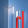 Clear Self-Adhesive Wall Corner Protectors-2 PCS of Corner Guards & Edge Protector for Baby, Furniture, Door, Tables, Cover Sharp Furniture, Easy to Install (3cmx80cm/1.18inx31.5in)
