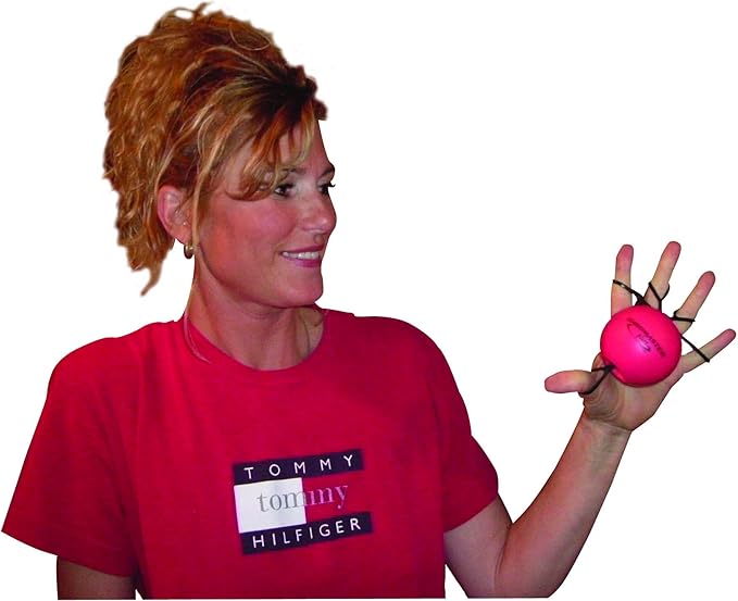 Handmaster Plus Physical Therapy Hand Exerciser - Forearm Exerciser with Stress Relief Ball - Hand Therapy Balls for Training - Finger Exerciser & Strengthener - Multicolored Balls, (9 Piece Set)