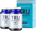 TRU NIAGEN Patented NAD Supplement for Anti Aging and Cell Regeneration, 300 mg Niagen, 90 Servings | Supports Cellular Energy, Brain, Muscle | Nicotinamide Riboside (NR) Take 1 Daily | 2 Bottles
