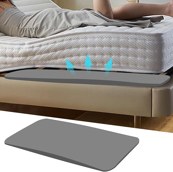 Extra Thick 3.5" Sagging Mattress Support, 60" L High Density Under Mattress Support Board, Memory Foam Pad to Fix Sinking Bed, Firm, Support, Stability - 60x24x3.5