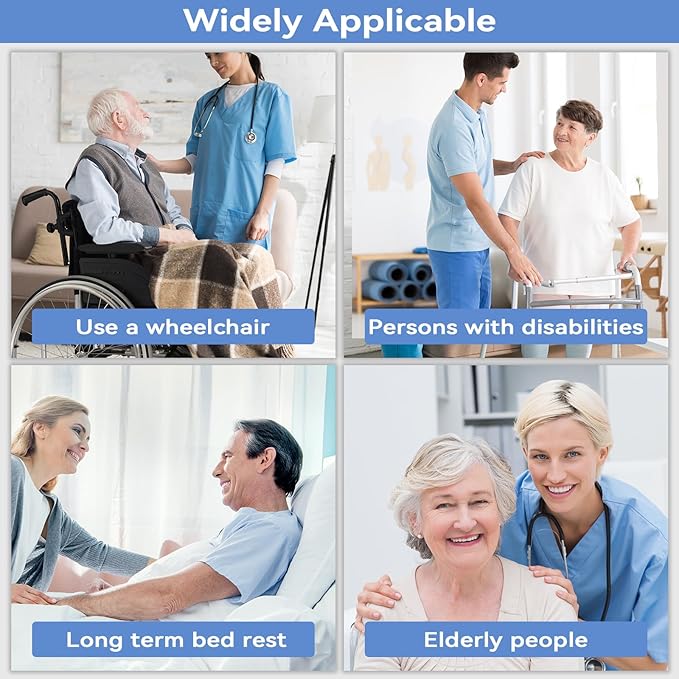 Transfer Belt Transfer Sling for Nursing Patients, Standing & Supports & Transfer Aids for Elderly, Gait Belt for Patient Care, Transfer Belt for Bedridden Patient