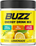 Morning Buzz Energy Drink Powder - Energy Boost - Sugar-Free Energy with Antioxidants - Morning Kick and Sports Nutrition Endurance Product - 30 Servings, Lemonade, 8 Ounces