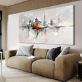 Abstract Wall Art Decor Wall Art Pictures for Living Room Abstract Canvas Art Wall Decor Modern Colorful Wall Art Prints Contemporary Large Wall Art Decorations Bedroom Office Decor 29" X 58"