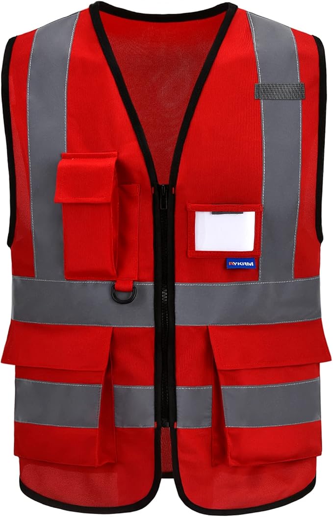 Red safety vest small