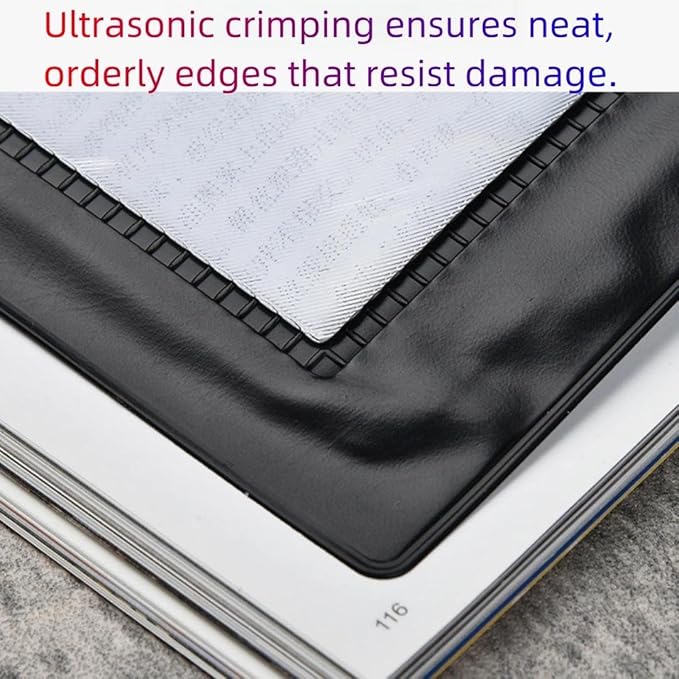 6PCS Rectangular A4 Page Magnifying Sheet 3X Lightweight Acrylic Fresnel Lens Bookmark Flat Magnifier with Anti-Glare - Relieve Eye Strain, Ideal for Reading Small Prints, Low Vision, Seniors, Maps &