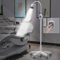 Surgical Examination Lamp, 360° Rotation Floor Stand Type Lamp, Medical Exam Light Dimmable Floor Stand Type Wheels Rolling Base