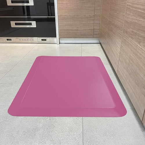 1" Extra Thick Anti Fatigue Floor Mat 30" L x 20" W,Kitchen Mat, Standing Desk Mat,140D Advanced PU Foam Ergonomic Comfort at Home, Office, Garage, Sink (Rose Pink)
