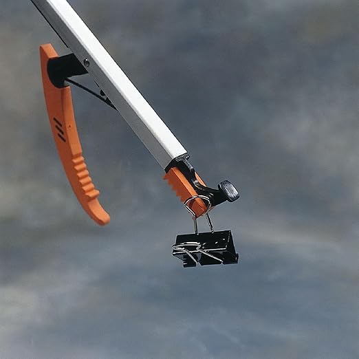 Sammons Preston Easireach II Reacher, 26" Ergonomic Reaching Aid with Magnet, Lightweight 7 oz. Magnetic Grabber Tool & Reaching Claw, Aluminum Trash Pickup, Lightbulb Remover, & Garden Nabber, 3 Pack
