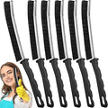 Crevice Cleaning Brush, Multi-Purpose Hard Bristle Brushes for Deep Cleaning Kitchen, Bathroom, Grout, Sink, Cup, Teapot, Bottle, Blender, Corners, Tight Spaces & More