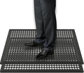 BESEA 2Pack Rubber Floor Mats 36 x 60 Inch – Heavy Duty Outdoor Door Mats with Non-Slip Mesh Design, Weatherproof Garage Floor Mat, Kitchen Floor Mat for Wet or Slippery Areas