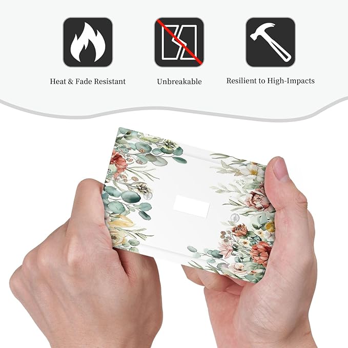 Decorative Light Switch Cover Vintage Boho Floral Leaves Rustic Sage Botanical 1 Gang Single Toggle Device Electrical Faceplate Switchplates Decorator Outlet Wall Plate for Bedroom Home Decor