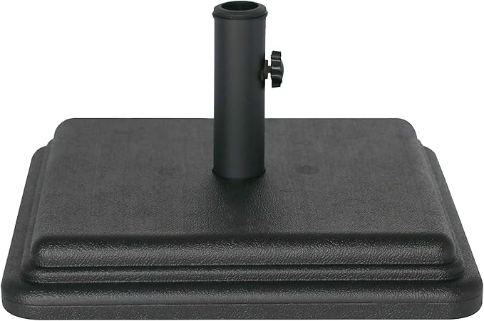 US Weight 40 Pound Umbrella Base - Weighted Umbrella base For Use With Patio Table – Heavy Duty Base- Made in the USA