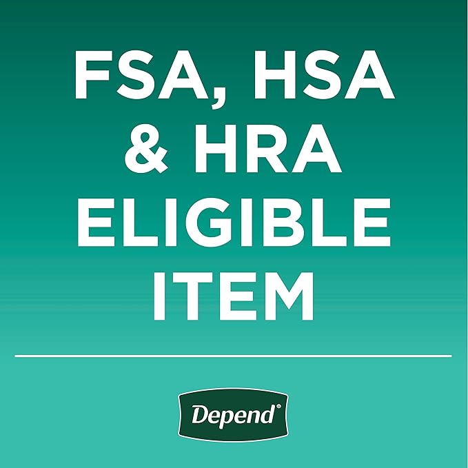 Depend Incontinence Underwear for Women, Extra-Large, 26 Count | Maximum Absorption | Disposable | Blush | Pack of 2