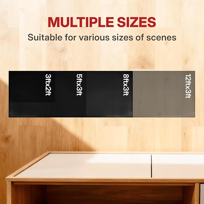 NORTHSKY Olympia Anti Fatigue Mat, Fatigue Mats for Standing, Ribbed, 5 x 3 ft, 5/8" Thick, Waterproof PU, Slip-Resistant, High-Density Memory Foam, for Garage Repair, Kitchen&Balcony