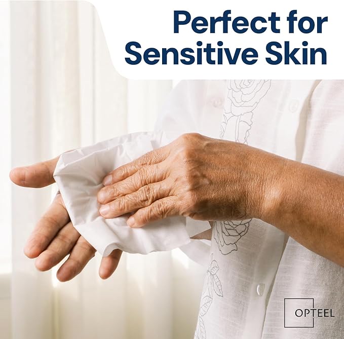 Adult Wipes For Elderly - 8"x13" Extra Large & Soft Wet Wipes for Adults Bathing - Incontinence Disposable Washcloths, Vitamin E & Aloe Infused for Men & Women 720ct (12 Packs of 60)