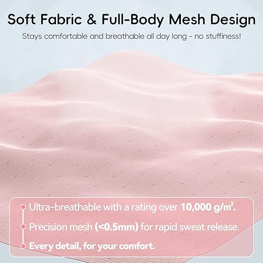 babaka Posture Corrector for Women, Invisible Lightweight Adjustable Back Brace for Upper and Lower Back Pain Relief, Hunchback, Hump, Scoliosis, Thoracic, Spine Corrector Under Clothes (Pink, Large, Waist: 34''-42'')