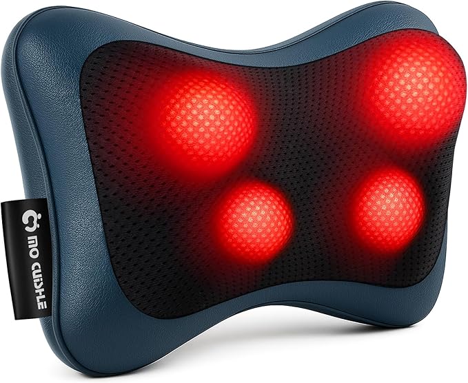Mo Cuishle Shiatsu Back & Neck Massagers with Heat – Deep Tissue Relief for Pain, Tension & Muscle Relaxation – Perfect Gifts for Birthdays, Mother’s & Father’s Day, Christmas for Men, Women, Mom, Dad