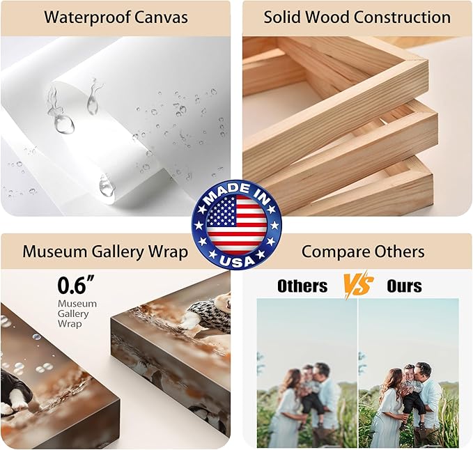 Canvas Prints with Your Photos (Framed 12x12) Personalized Canvas Pictures for Wall Art Digitally Customized Prints with Your Photo Custom Photo Gifts for Home Decor Print Photos Service from Amazon